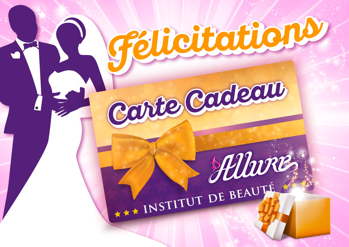 CARTE CADEAU d'anniversaire : montant libre • Institut de beauté