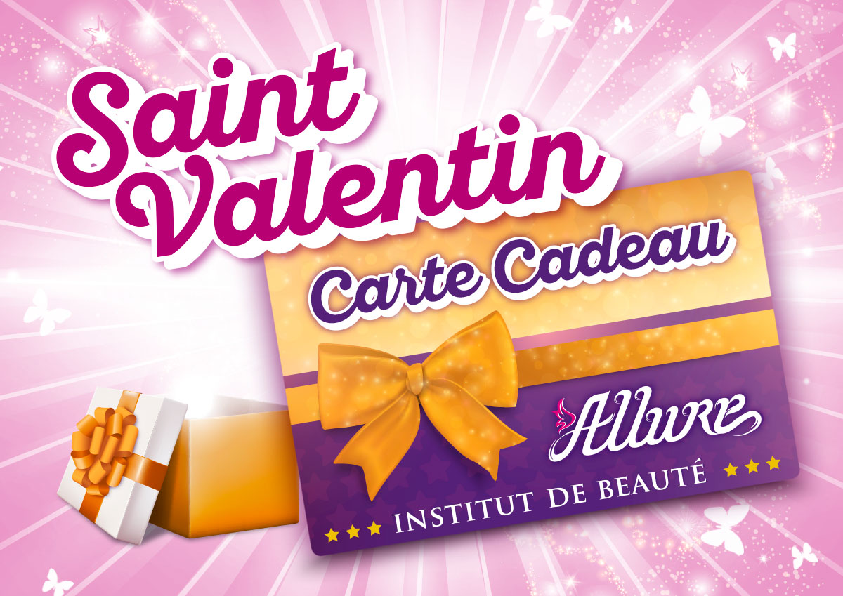 CARTE CADEAU SAINT VALENTIN